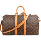 Louis Vuitton Monogram Canvas Keepall 45 Bandoulière Travel Bag