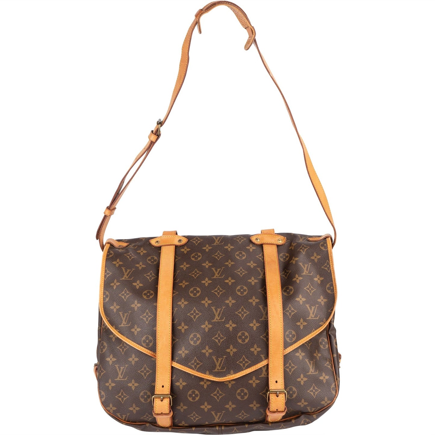 Louis Vuitton Monogram Canvas Saumur 40 Crossbody Bag
