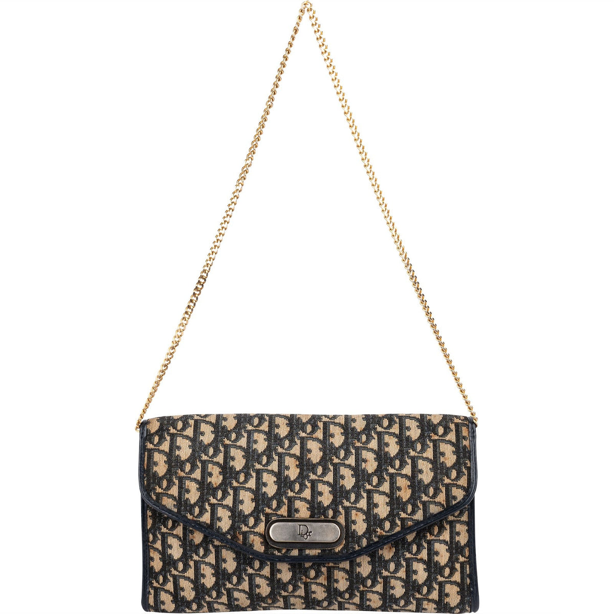 Dior Vintage Single Flap aus Trotter Jacquard – Ansicht 6