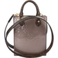 Louis Vuitton Monogram Vernis Petit Sac Plat Handbag