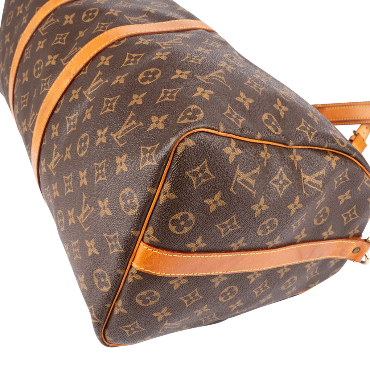 Louis Vuitton Monogram Canvas Keepall 50 Bandoulière Travel Bag