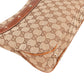 Gucci Monogram GG Bamboo Handle Studded Hobo Handbag