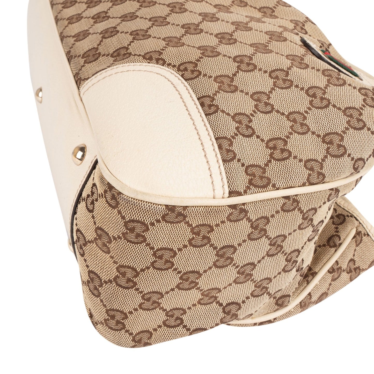 Gucci Monogram GG Canvas Princy Tote Shoulder Bag