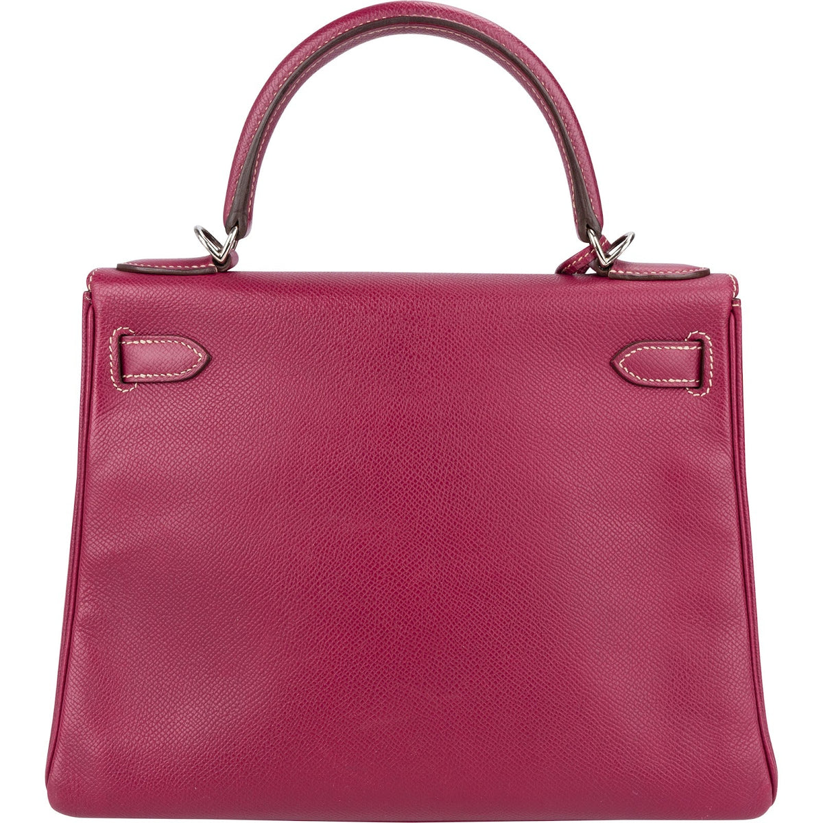 Hermès Pink Epsom Leather Kelly Sellier 28 Handbag