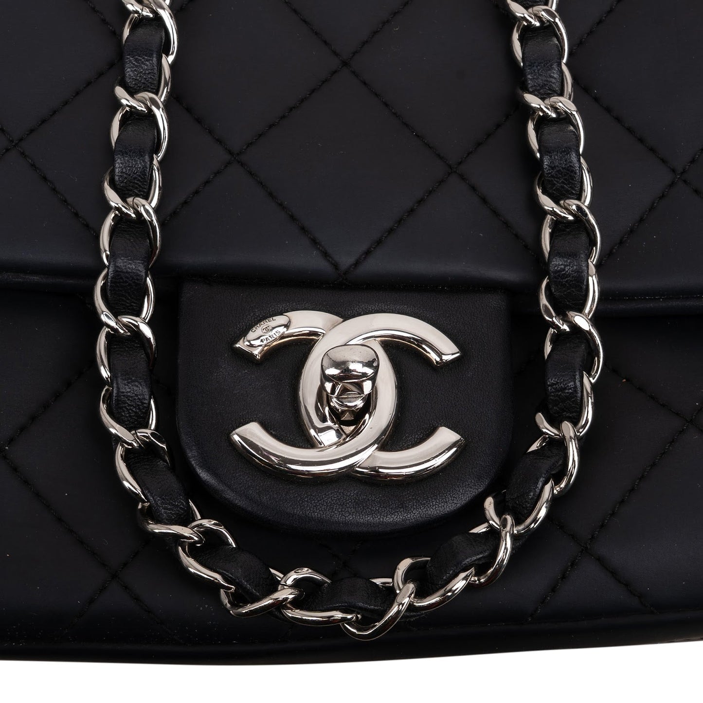 Chanel Quilted Raincoat Single Flap Crossbody Bag