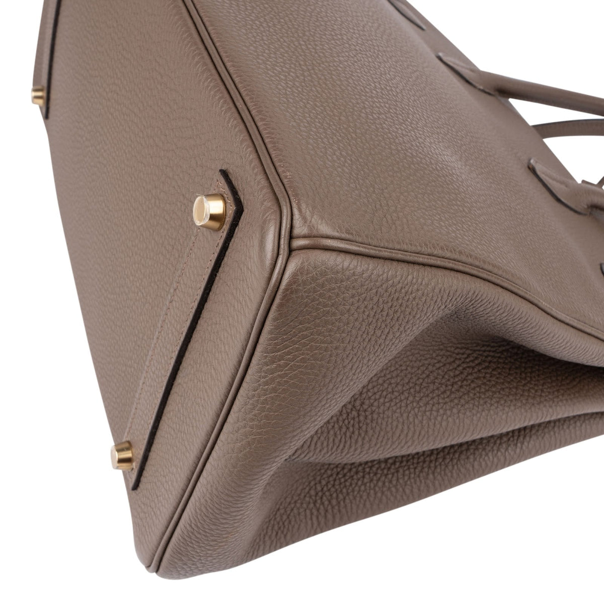 Hermès Taupe Togo Leather Birkin 35 Handbag