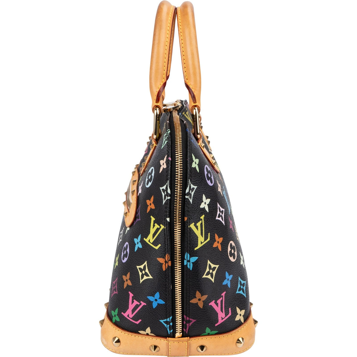 Louis Vuitton Canvas Monogram Murakami Multicolor Alma PM Handbag