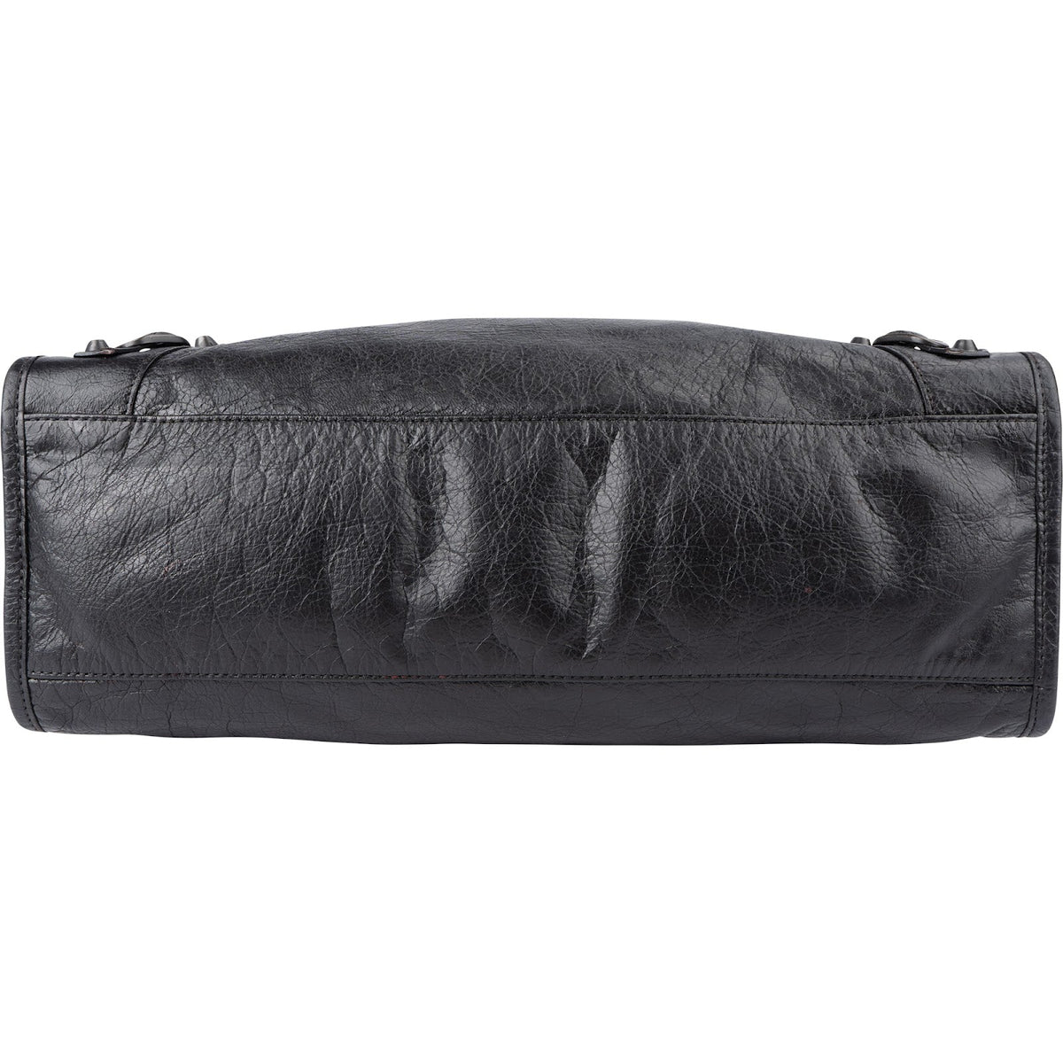 Balenciaga Black Leather Classic City Handbag