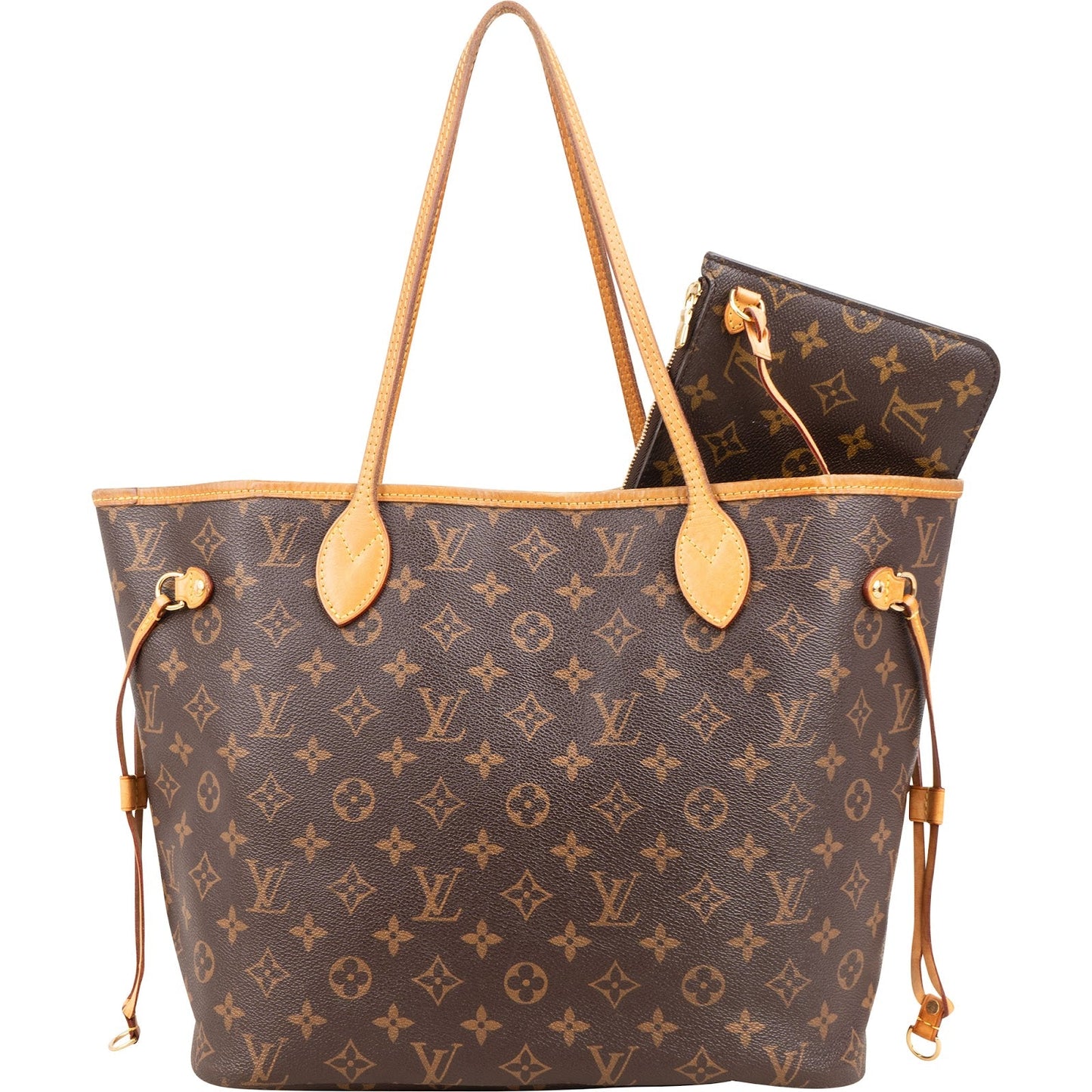 Louis Vuitton Monogram Canvas Neverfull MM Shoulder Bag