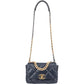 Chanel 19 Quilted Navy Lambskin Single Flap Crossbody Bag
