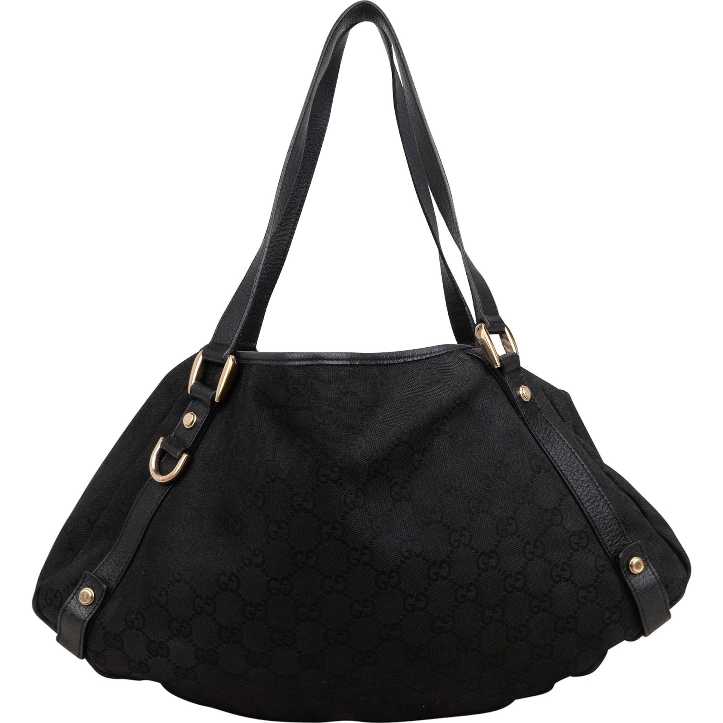Gucci Monogram GG Canvas Abbey D-Ring Hobo Shoulder Bag