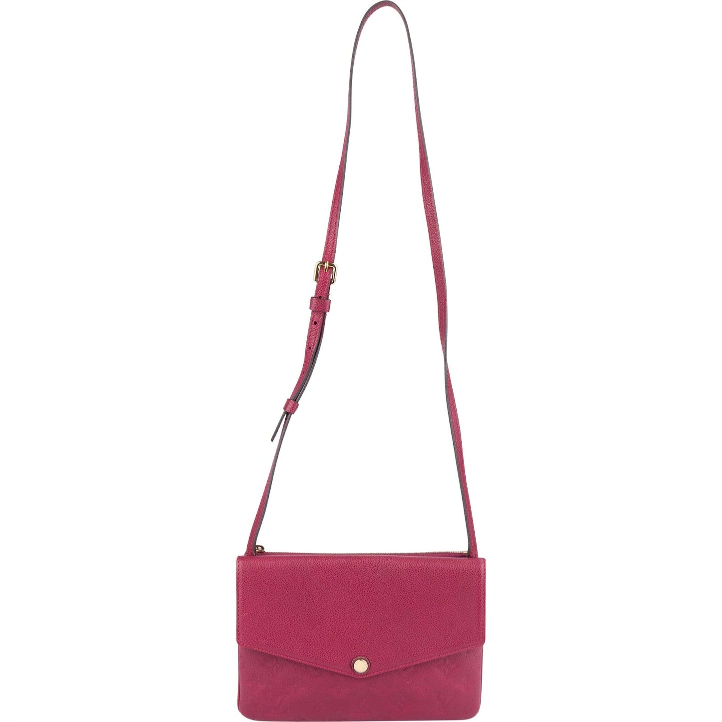 Louis Vuitton Leather Monogram Empreinte Twice Crossbody Bag