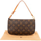 Louis Vuitton Monogram Canvas Pochette Accessoires Handbag