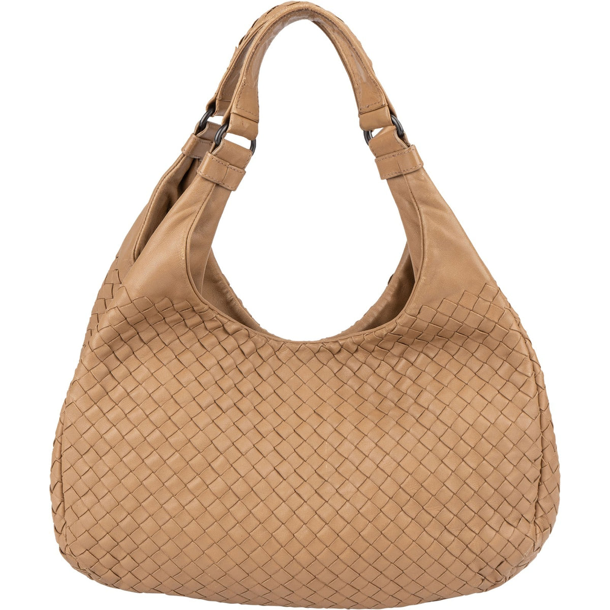 Bottega Veneta Intrecciato Leather Canmpana Hobo Shoulder Bag