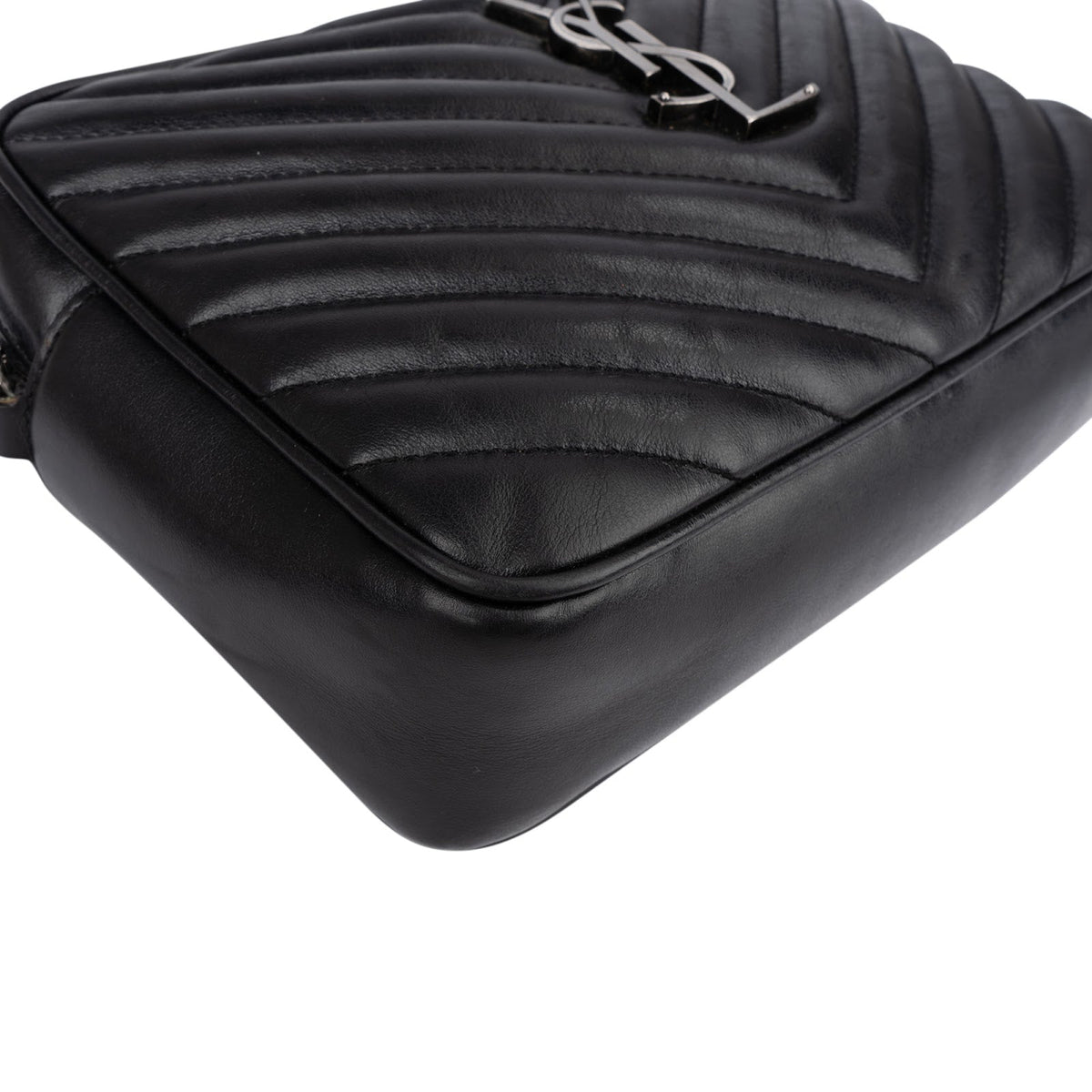 Saint Laurent Quilted Leather Lou Camera Crossbody Bag