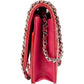 Chanel Quilted Patent Leather Wallet on Chain Crossbody Bag