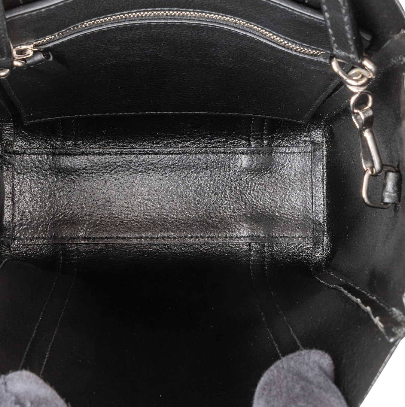 Balenciaga Grained Calfskin Everyday Small Tote Crossbody Handbag