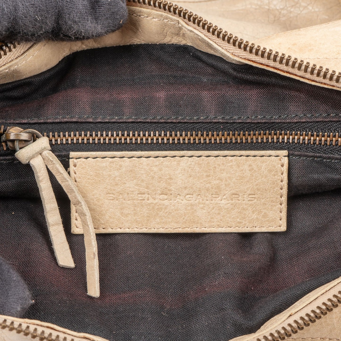 Balenciaga Leather Twiggy City Handbag