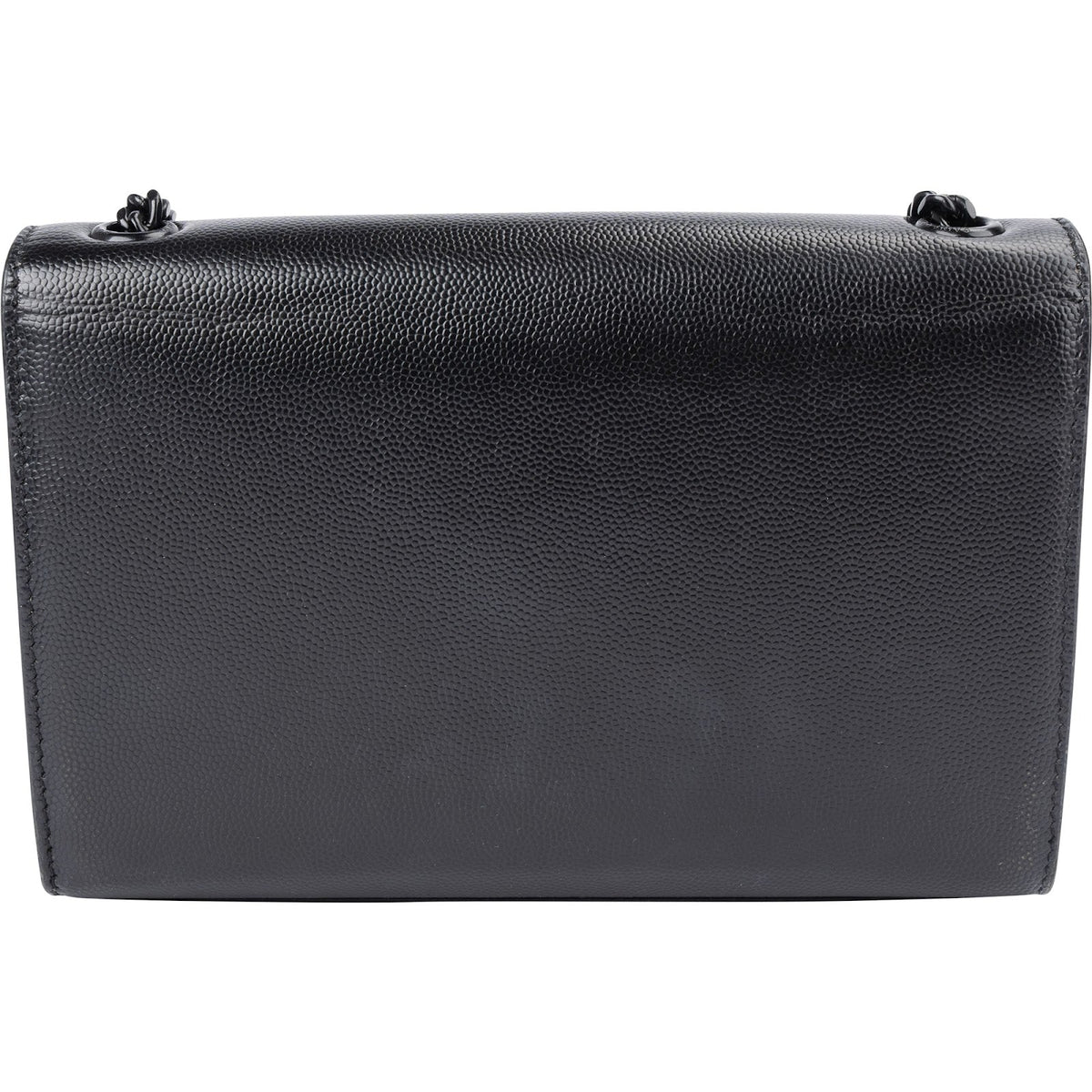 Saint Laurent Grain De Poudre Leather Kate Chain Crossbody Bag