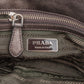 Prada Matelassé Nappa Leather Gaufre Coffer Satchel Shoulder Bag