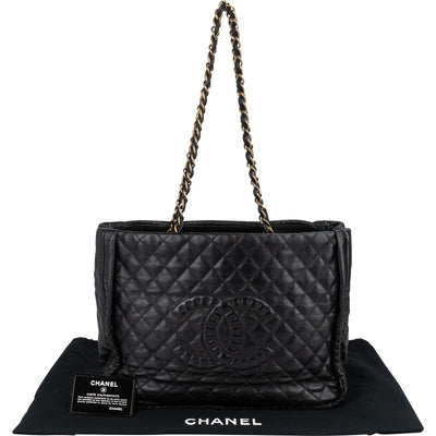 Chanel Quilted Calfskin CC Istanbul Shoulder Bag