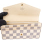 Louis Vuitton Monogram Damier Azur Sarah Wallet
