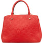 Louis Vuitton Leather Monogram Empreinte Montaigne MM Handbag