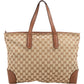 Gucci Web Tote aus GG Canvas – Ansicht 5