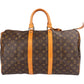 Louis Vuitton Monogram Canvas Keepall 45 Travel Bag