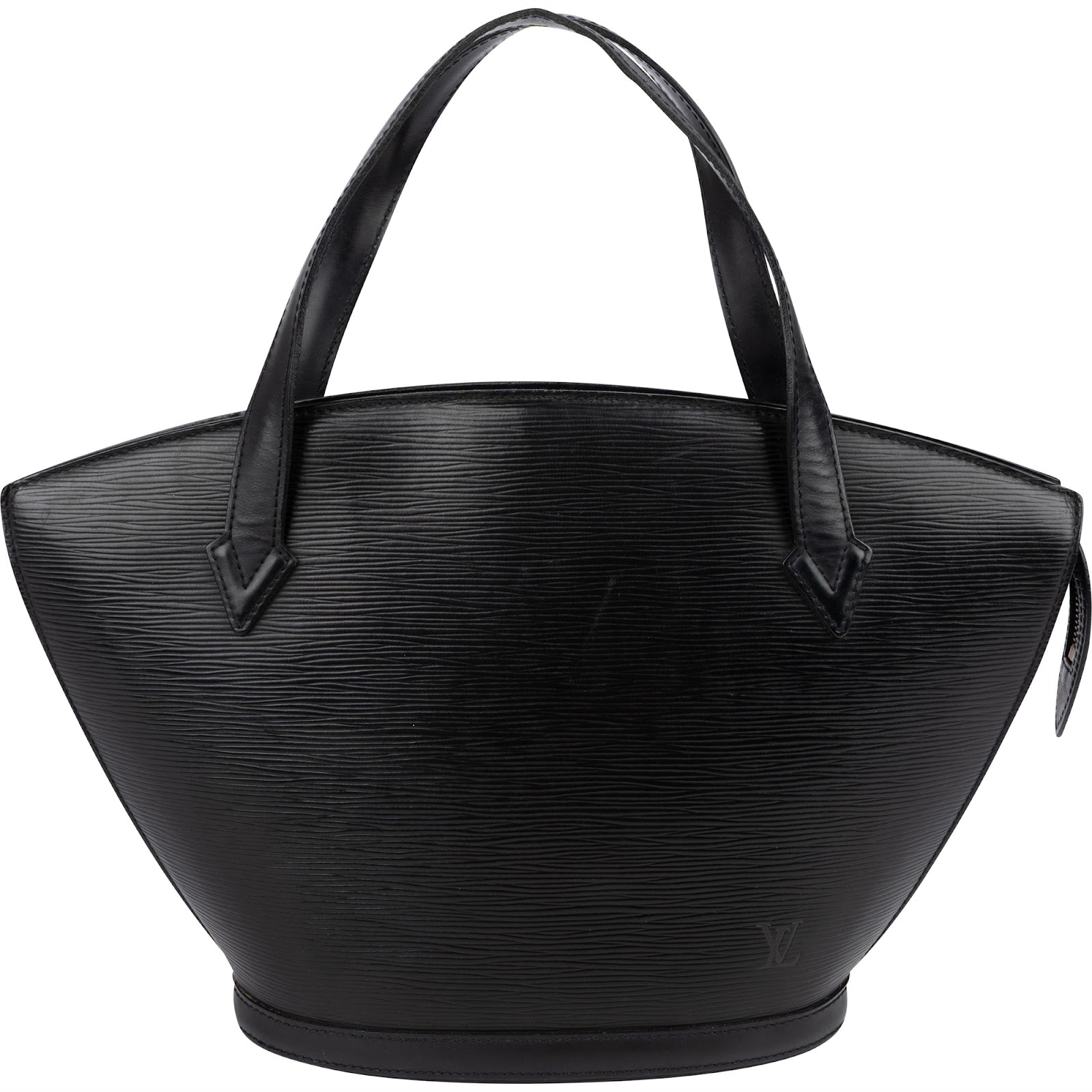 Louis Vuitton Noir Epi Leather Sac St. Jacques PM Shoulder Bag