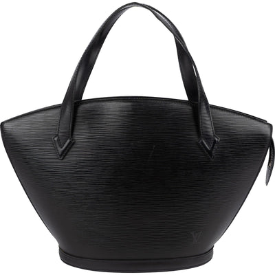 Louis Vuitton Noir Epi Leather Sac St. Jacques PM Shoulder Bag