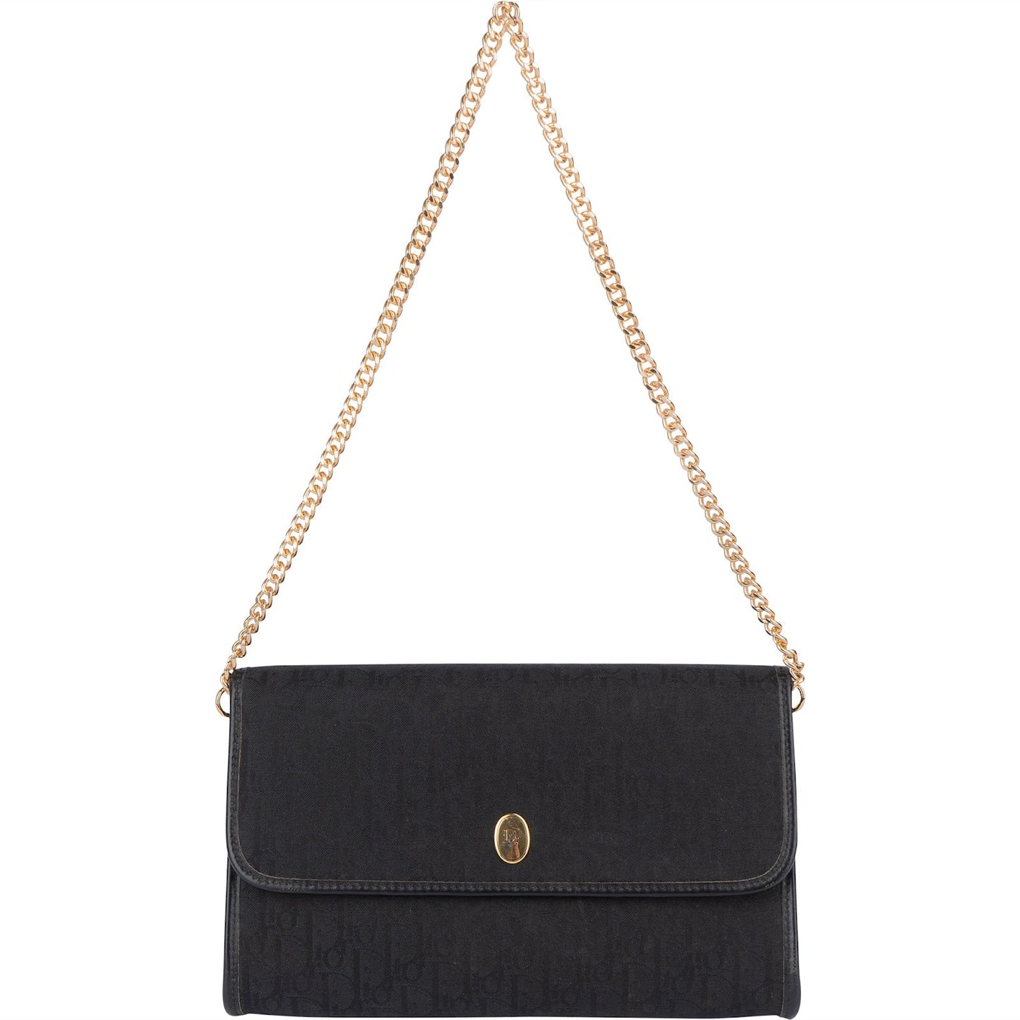 Christian Dior Oblique Monogram Single Flap Shoulder Bag