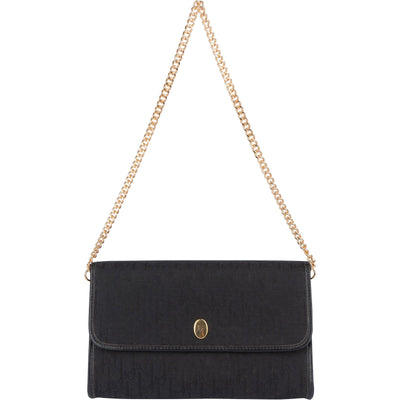 Christian Dior Oblique Monogram Single Flap Shoulder Bag