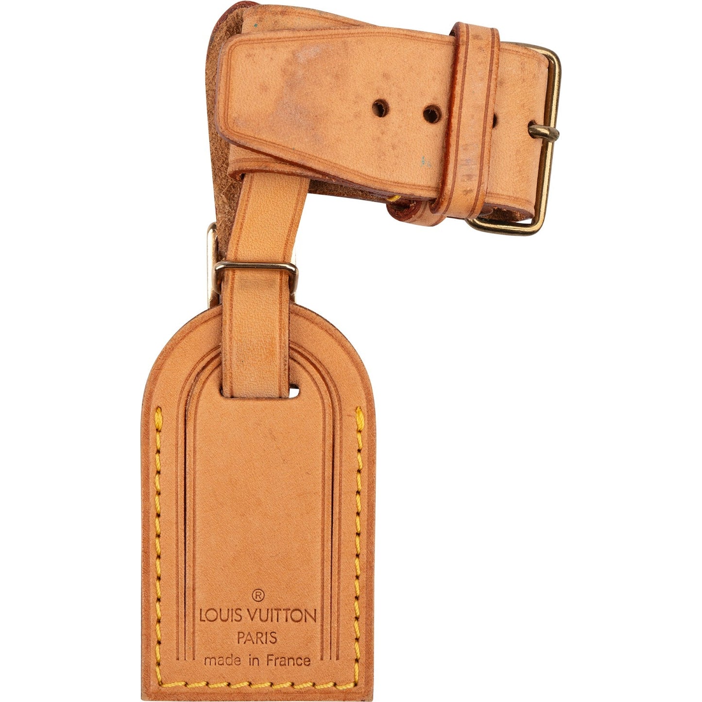 Louis Vuitton Vachetta Leather Luggage Tag Set