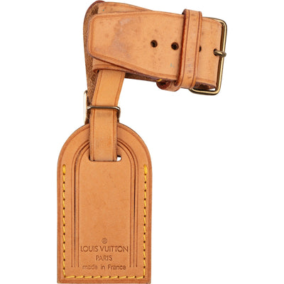 Louis Vuitton Vachetta Leather Luggage Tag Set