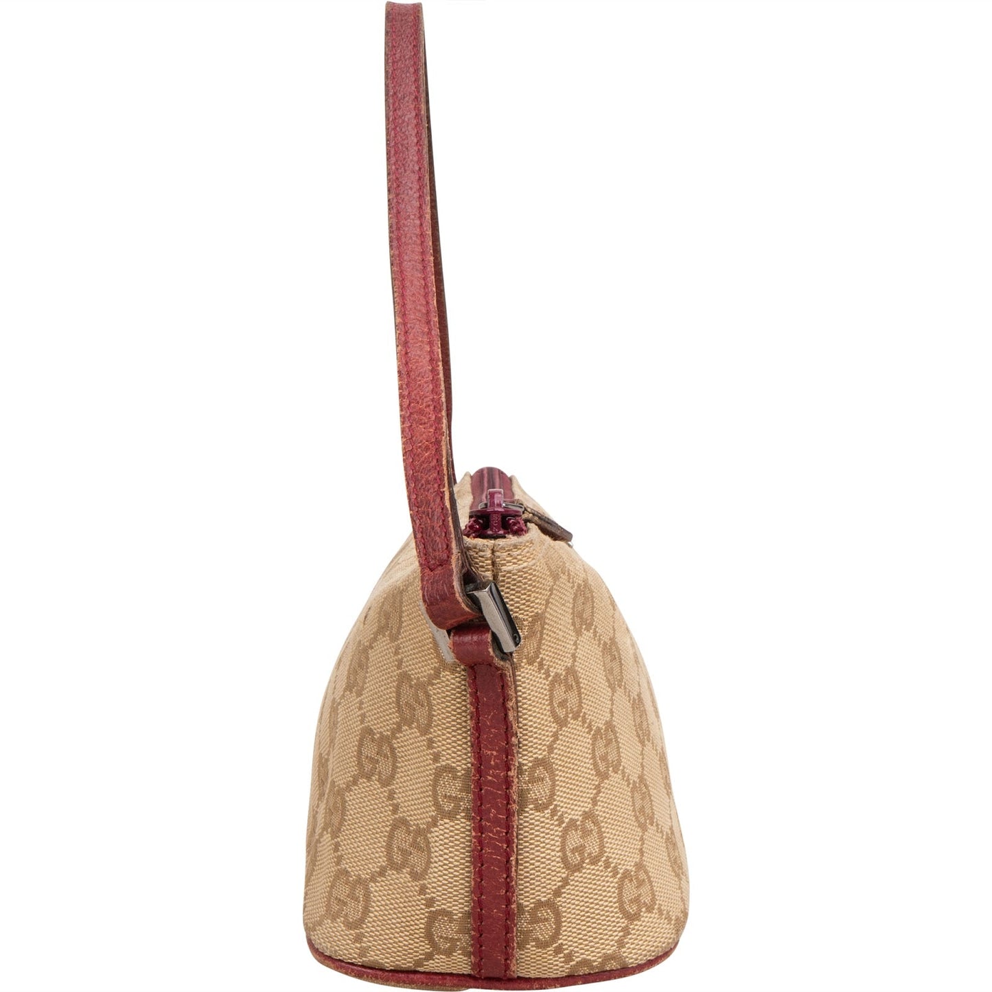 Gucci Monogram GG Canvas Pochette Handbag