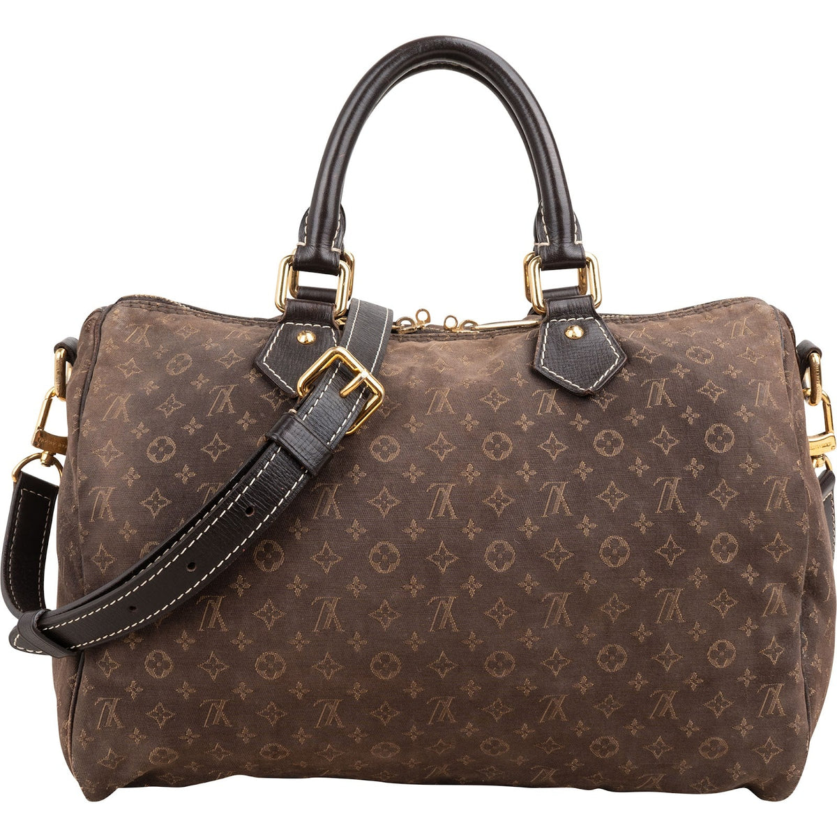 Louis Vuitton Mini Lin Monogram Speedy 30 Bandoulière Handbag