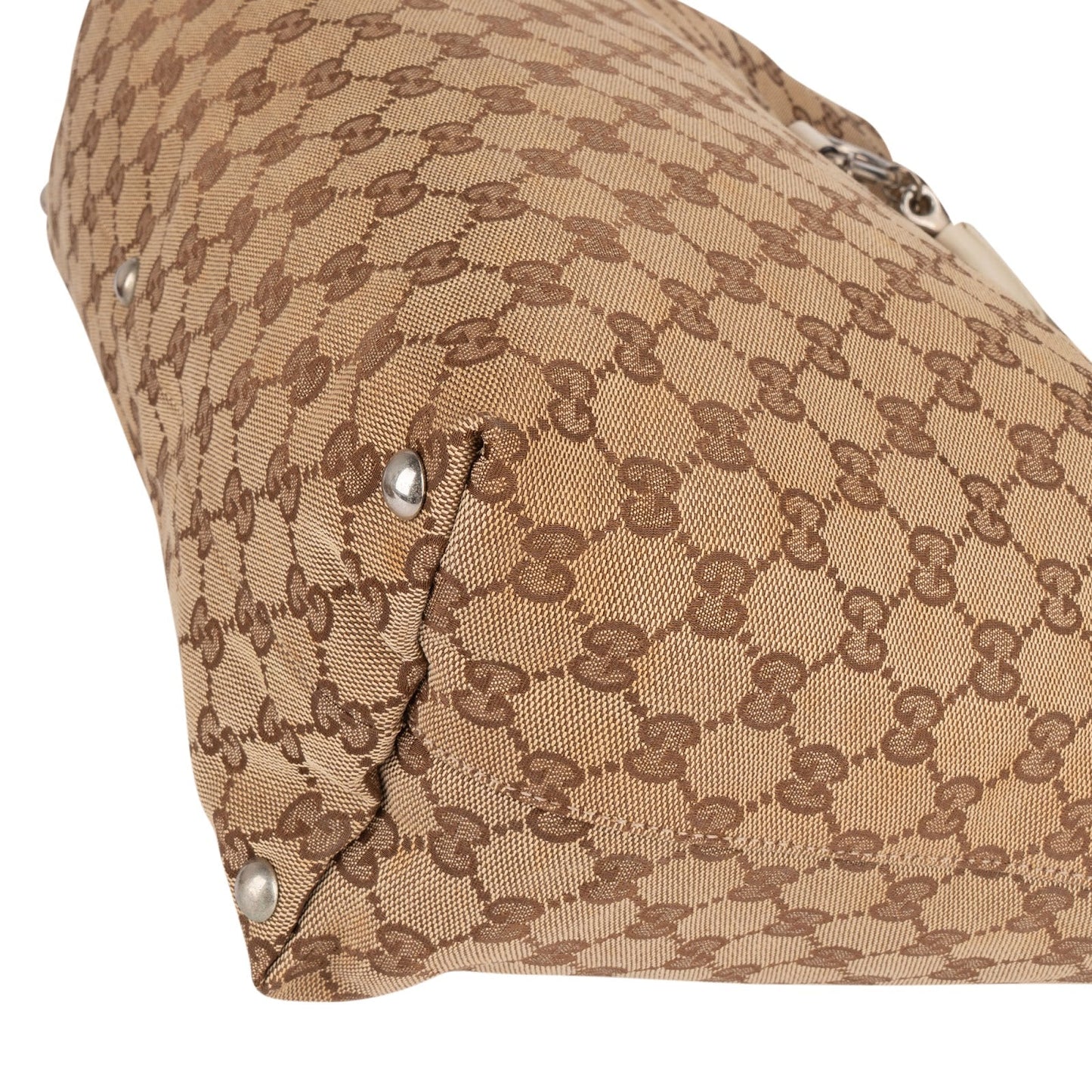 Gucci Monogram GG Canvas Horsebit Handbag