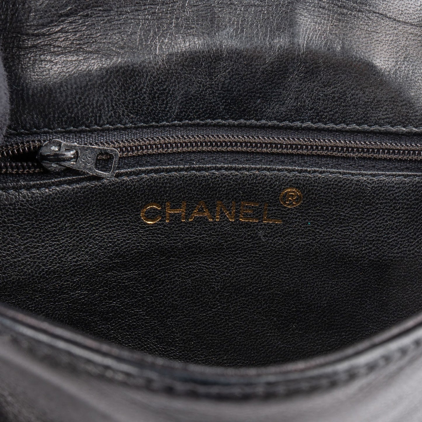 Chanel Lambskin CC Single Flap Camera Crossbody Bag