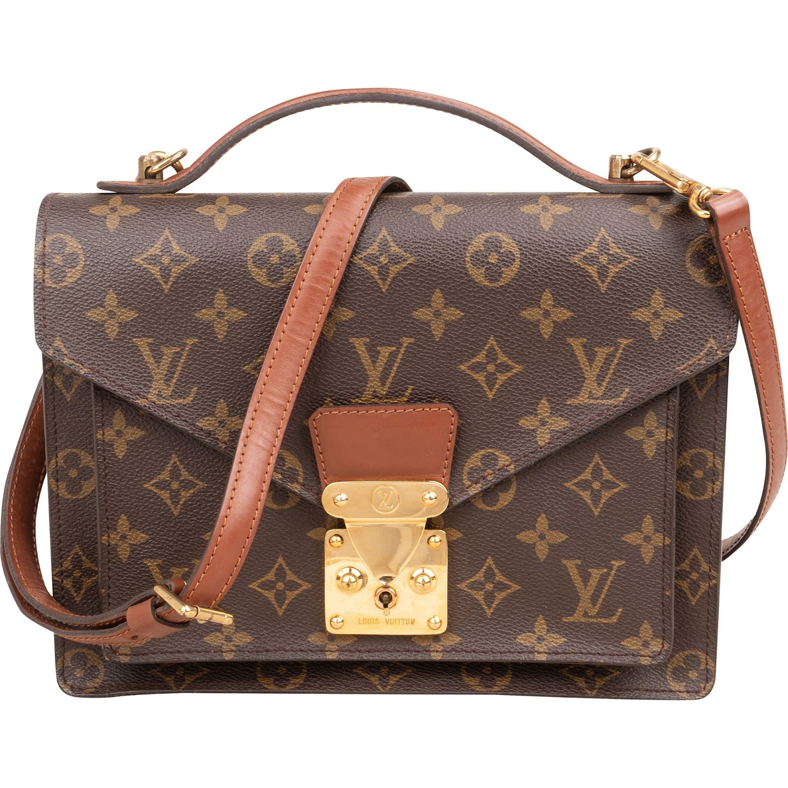 Louis Vuitton Monogram Canvas Monceau Handbag