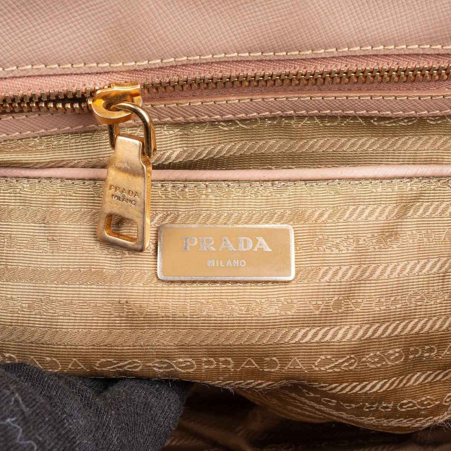 Prada Saffiano Leather Galleria Handbag