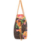 Louis Vuitton Limited Monogram Roses Neverfull MM Shoulder Bag