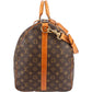 Louis Vuitton Monogram Canvas Keepall 60 Bandoulière Travel Bag
