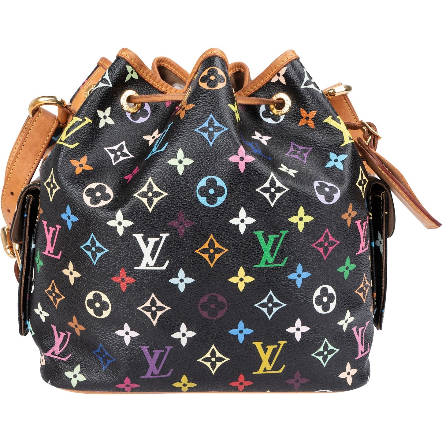 Louis Vuitton Monogram Murakami Multicolor Sac Noé Petit Shoulder Bag