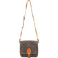 Louis Vuitton Monogram Canvas Cartouchiere MM Crossbody Bag