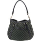Gucci Green Monogram GG Canvas Hobo Handbag