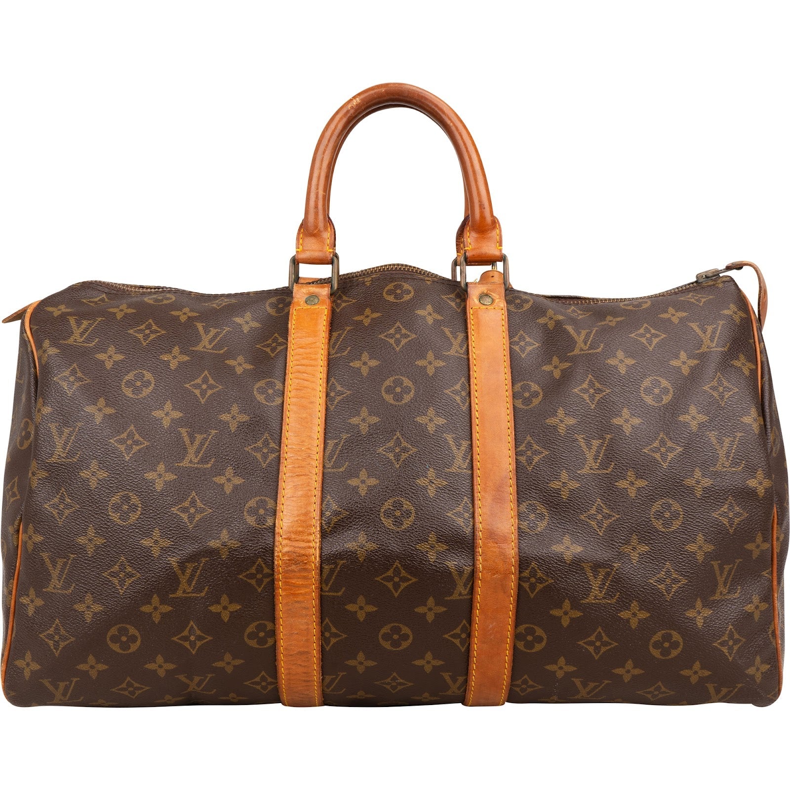 Louis Vuitton Monogram Canvas Keepall 45 Travel Bag
