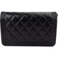 Chanel Quilted Lambskin Small Boy Wallet On Chain Crossbody Bag
