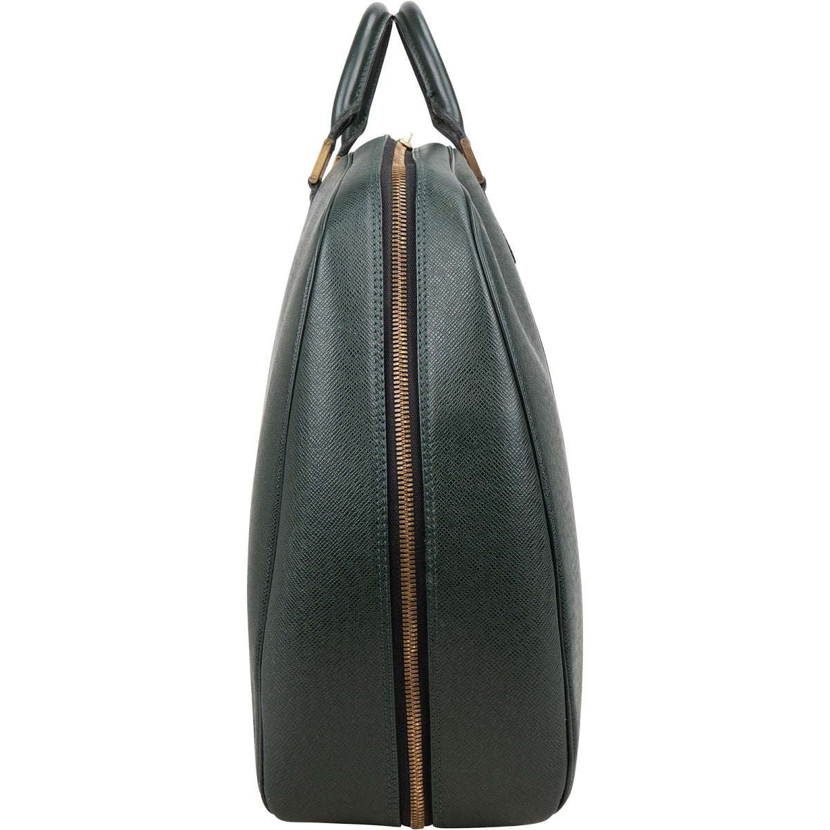 Louis Vuitton Green Taiga Leather Helanga Clip Travel Bag