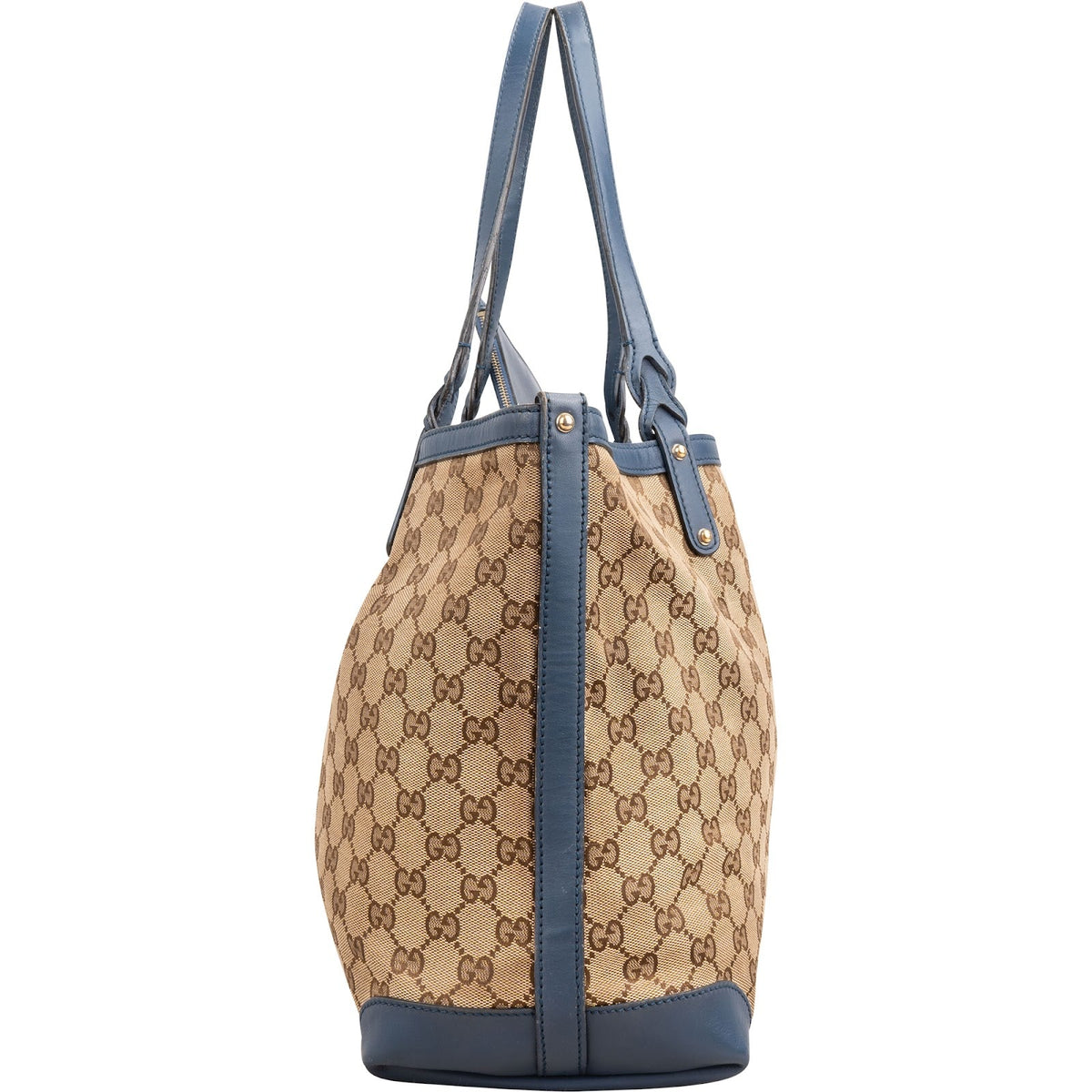 Gucci Monogram GG Canvas Tote Shoulder Bag